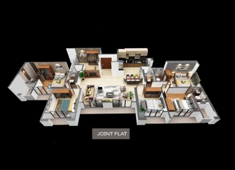 Joint Flat Floor Plan